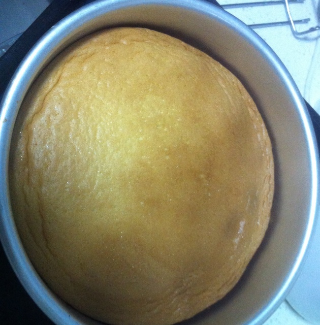 懒人版蜂蜜凹蛋糕（全熟8寸）