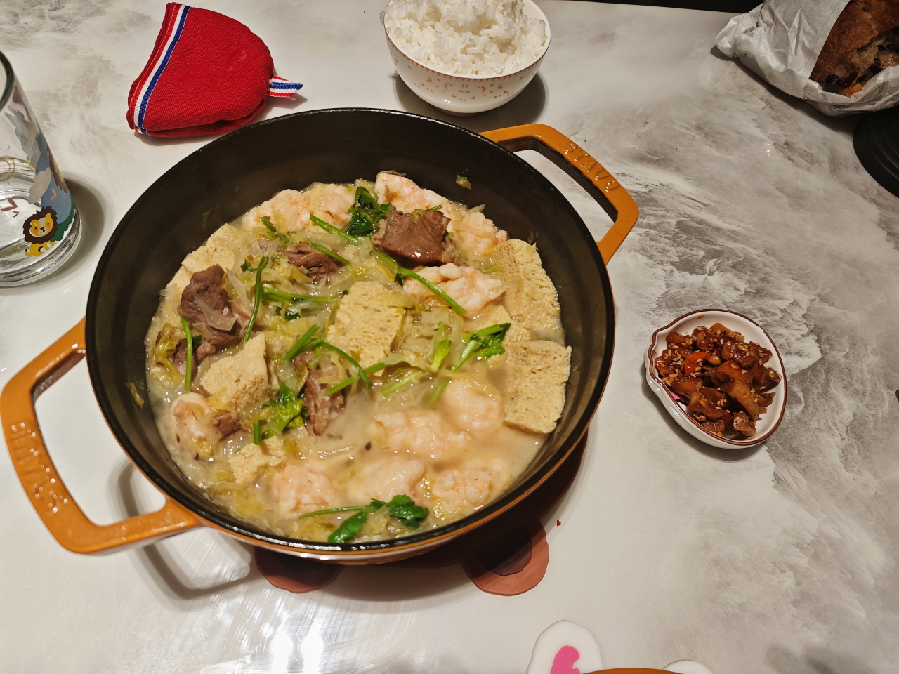 清汤酸菜炖羊排的做法