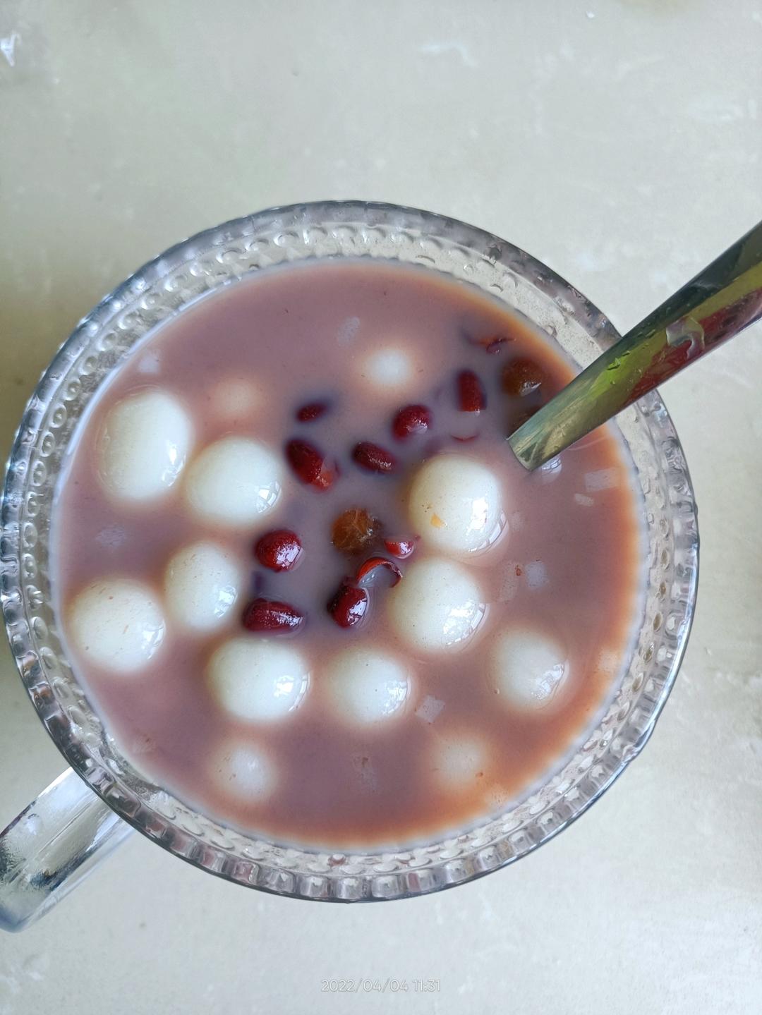 比奶茶还好喝的奶香红豆小丸子