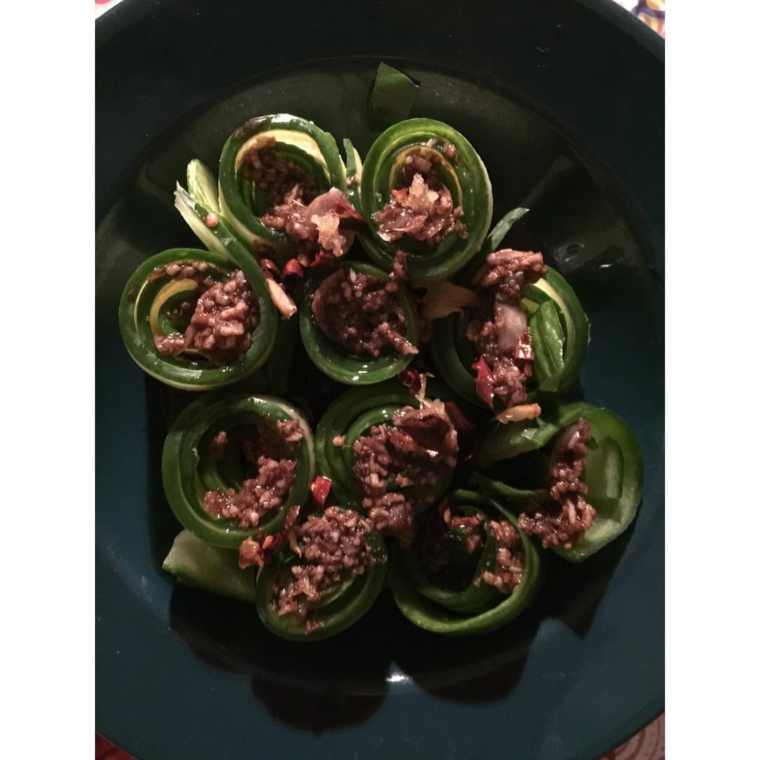 响油黄瓜
