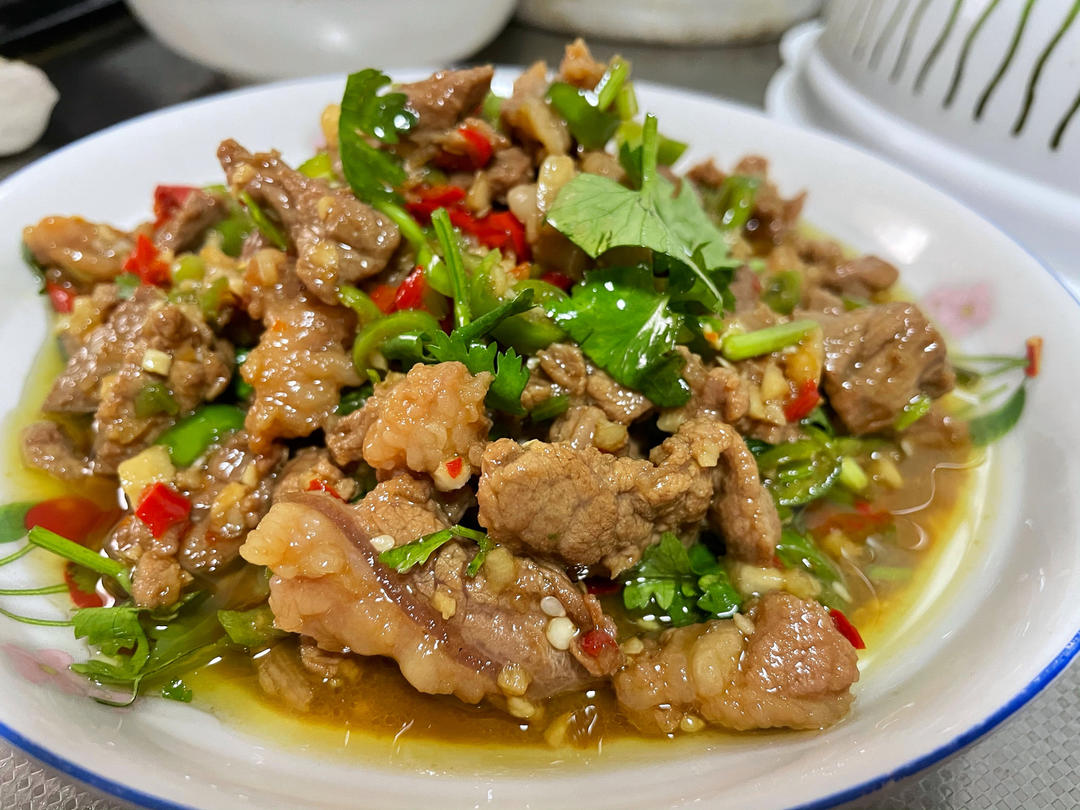 这个太绝了｜香菜拌牛肉‼️巨好吃