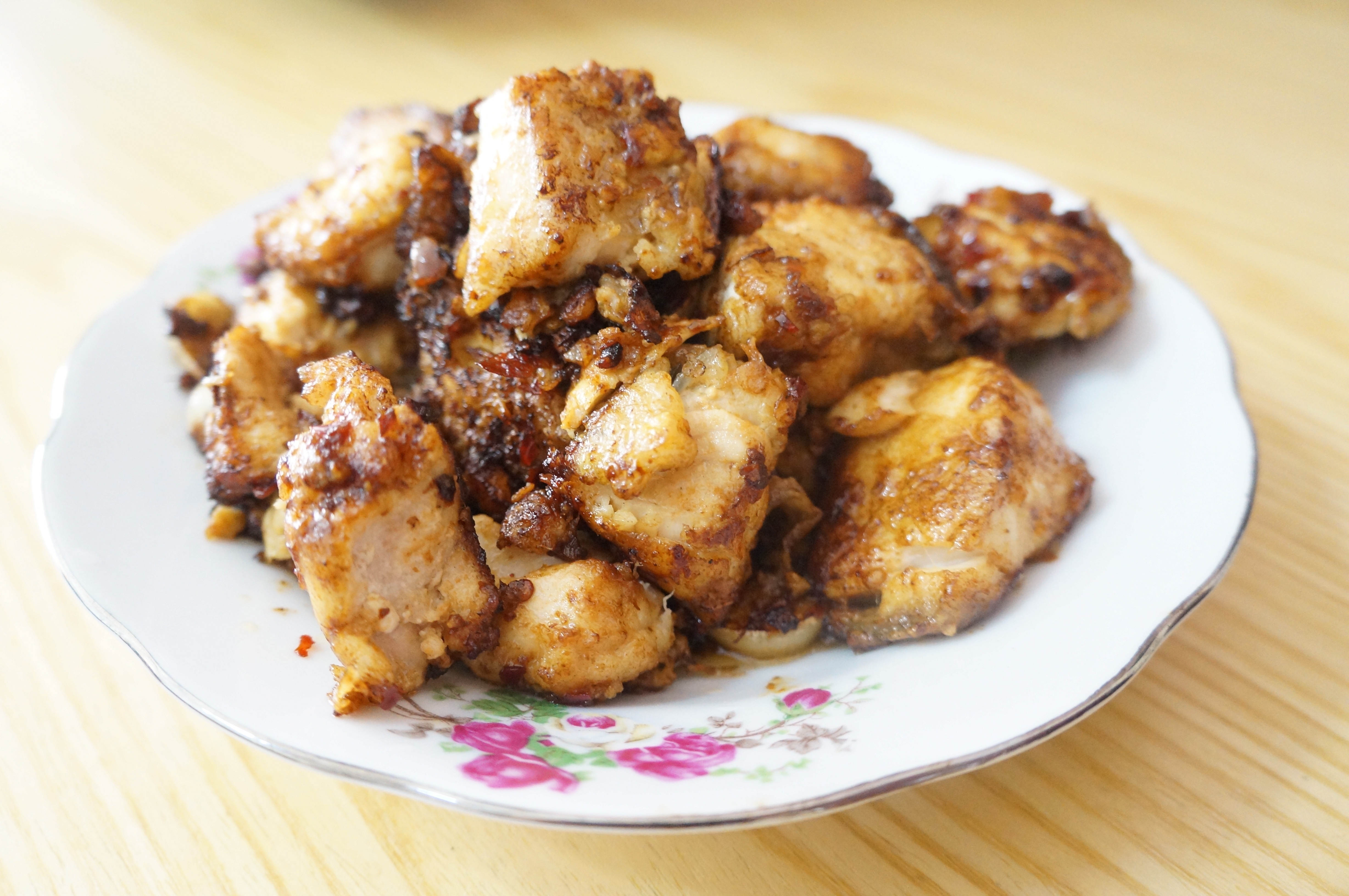 蒜子啤酒烧鱼块