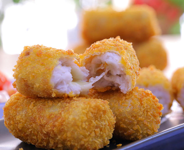 芝心芋头卷 宝宝辅食食谱的做法