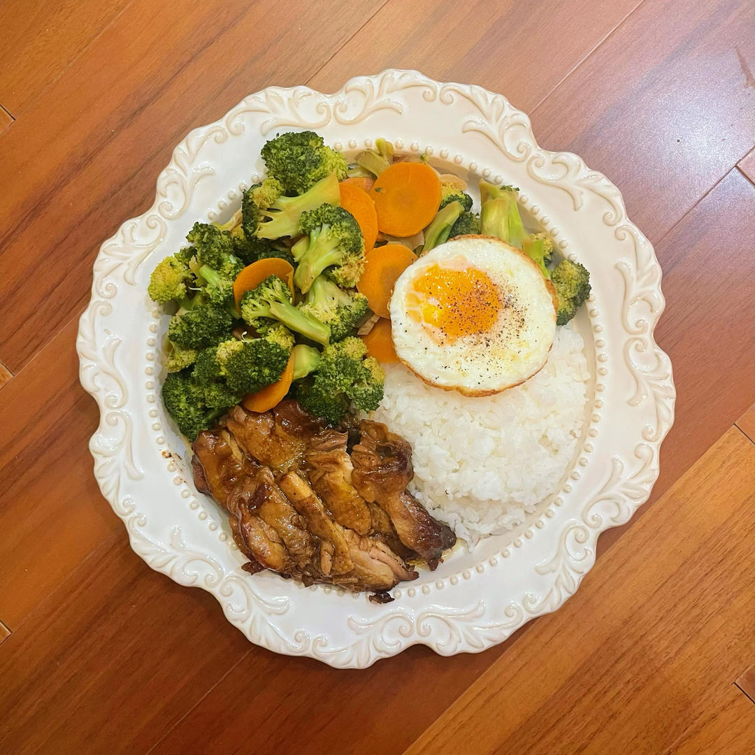 照烧鸡腿饭