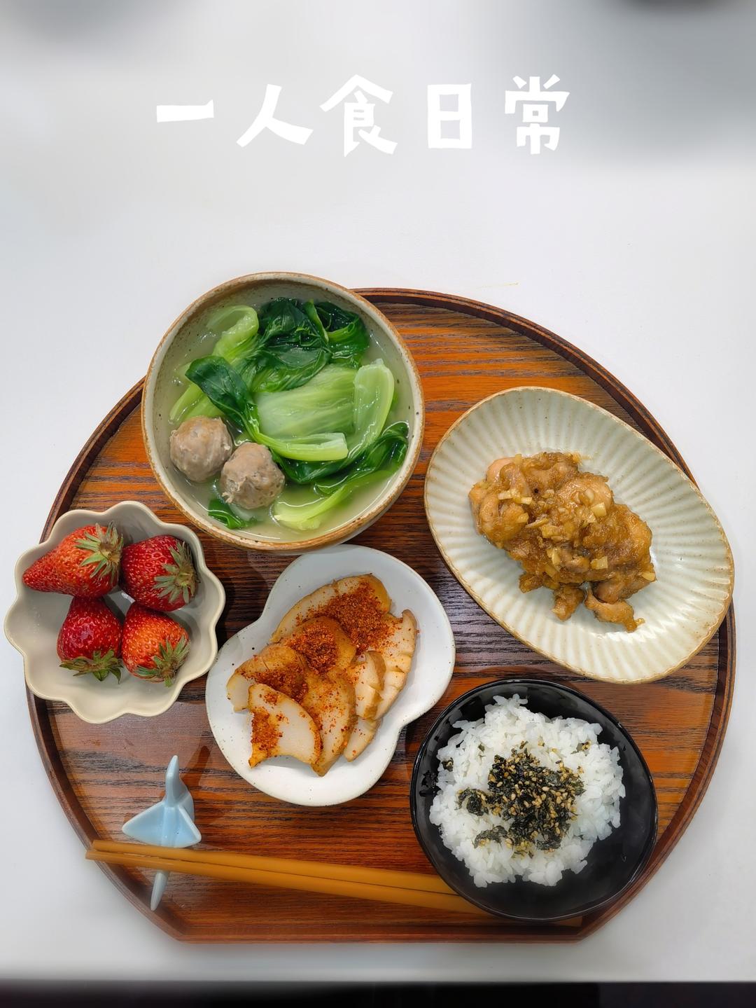 蒜香蜜汁鸡腿肉