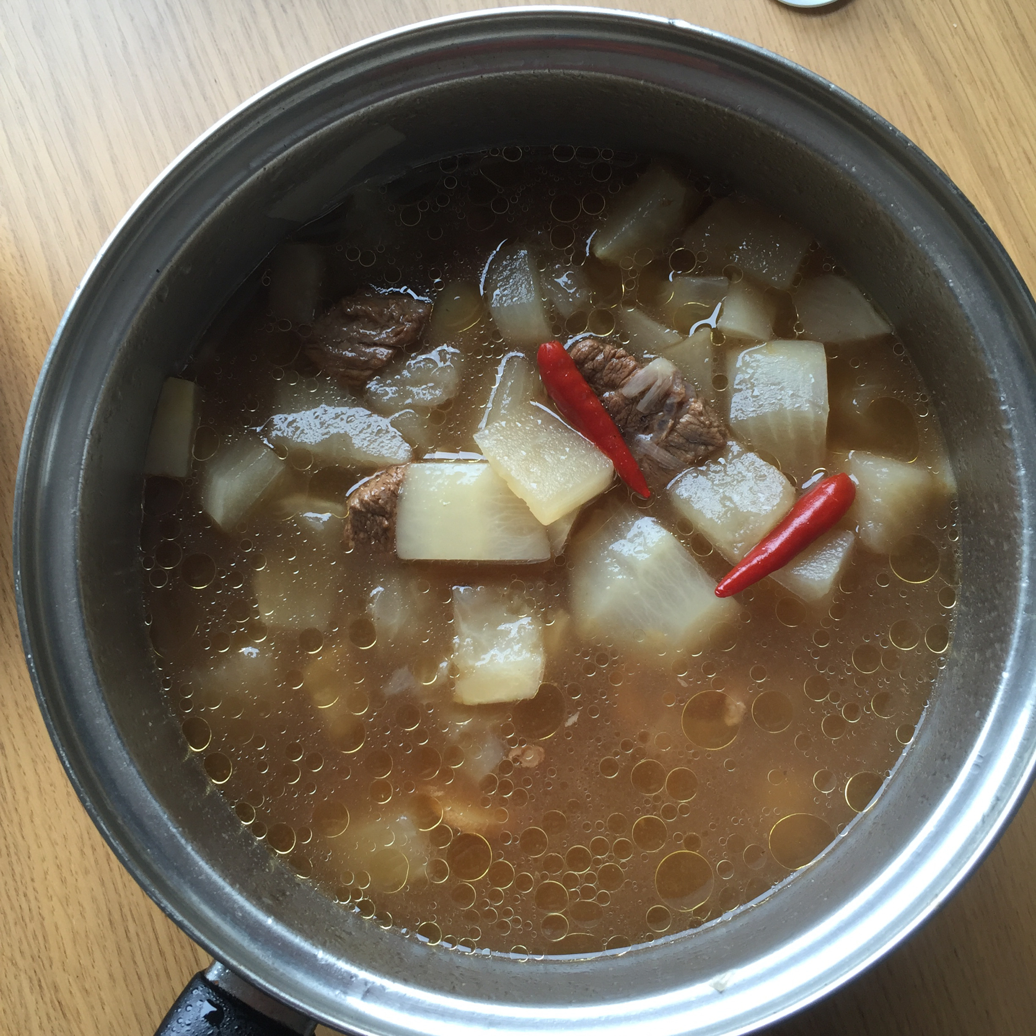 萝卜炖牛肉