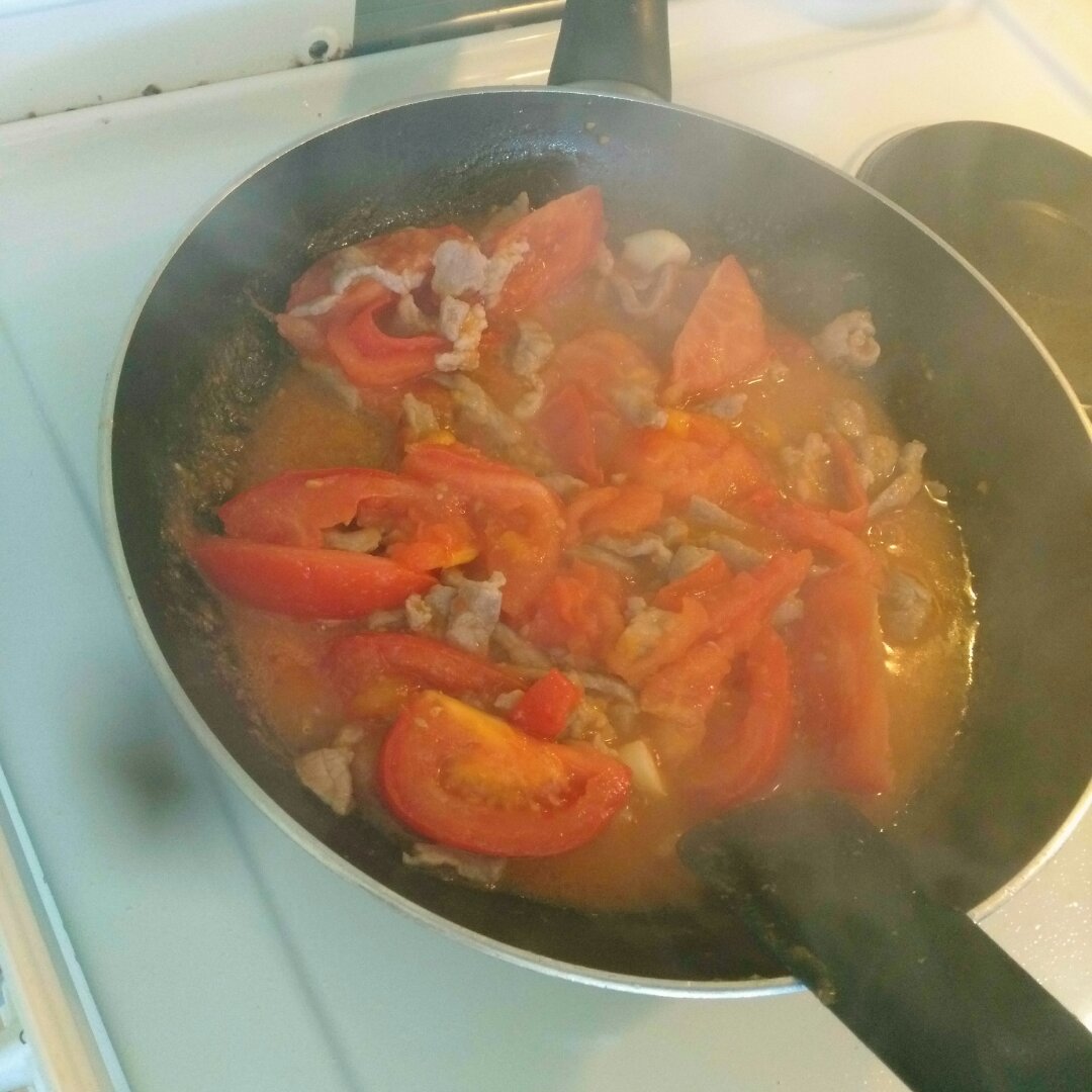 番茄炒肉