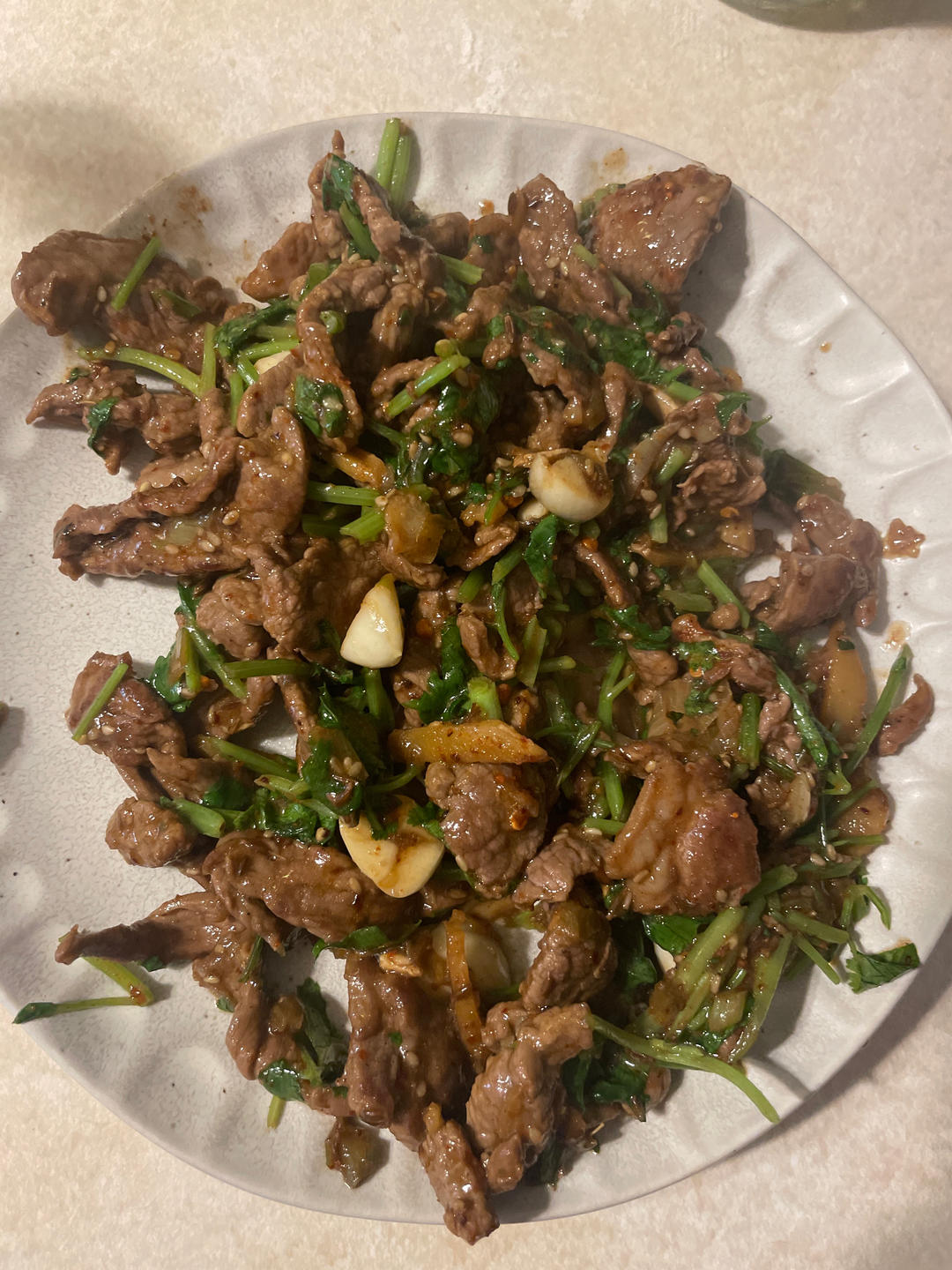 孜然羊肉