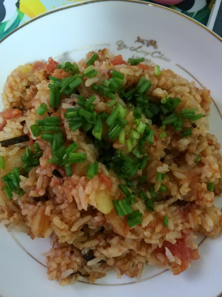 土豆焖饭（电饭锅版）