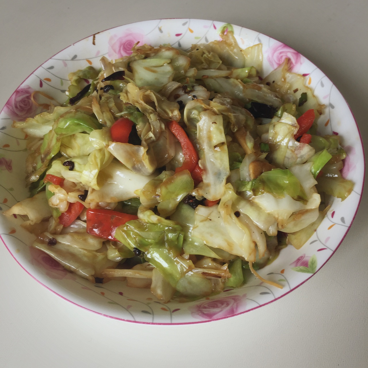 在家炒出街头小馆风味的炝炒圆白菜