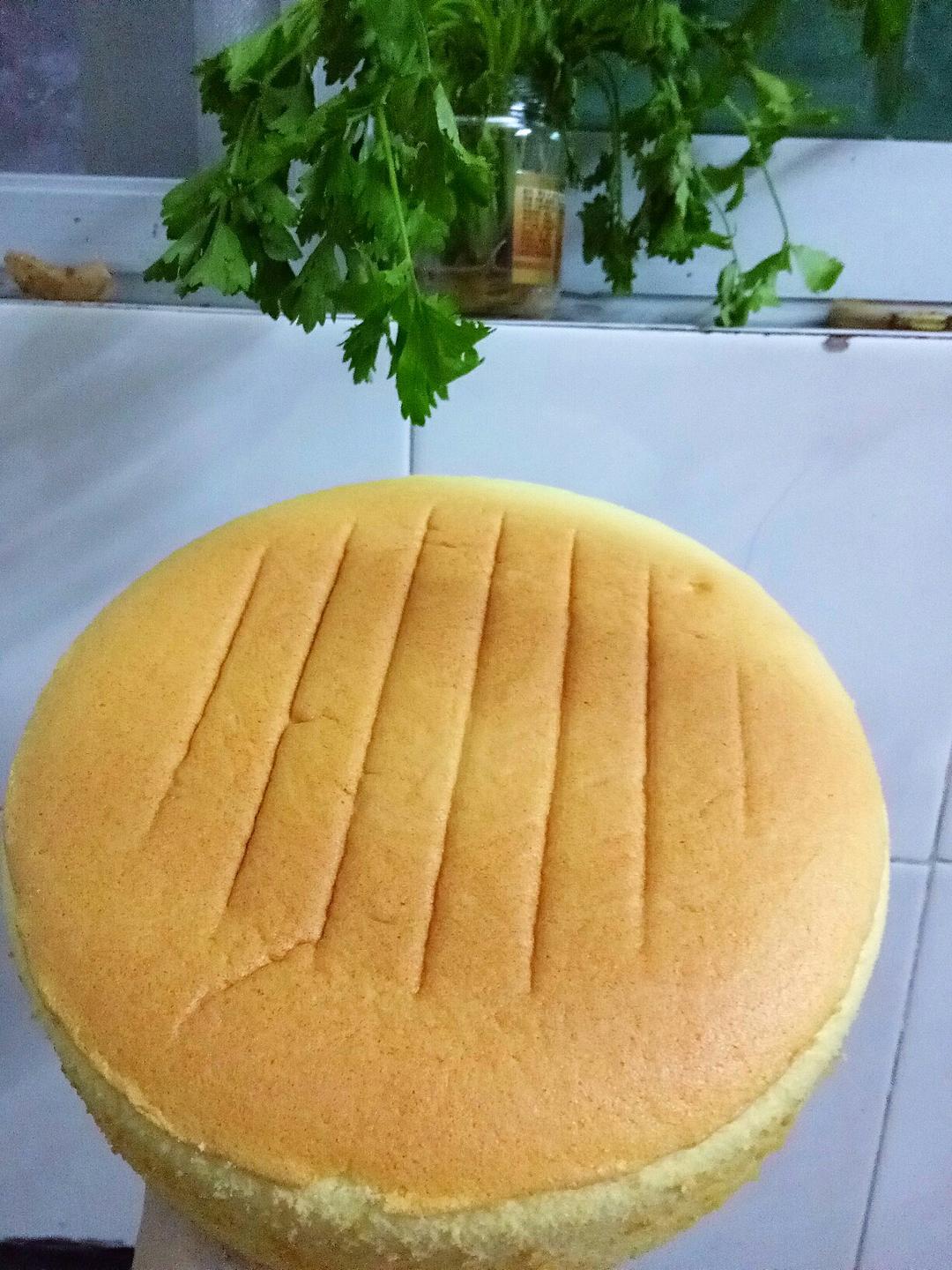 超好记八寸戚风蛋糕（后蛋法）