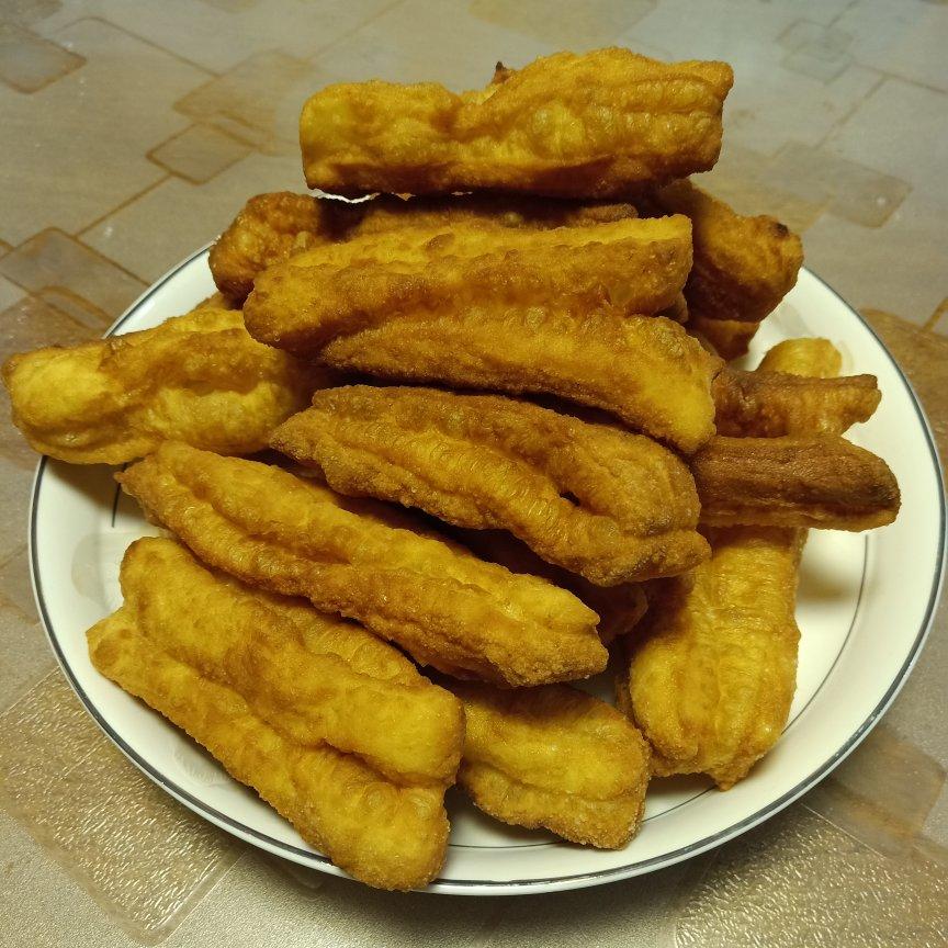 快手早餐～自制油条（酵母版，不含泡打粉、膨松剂）