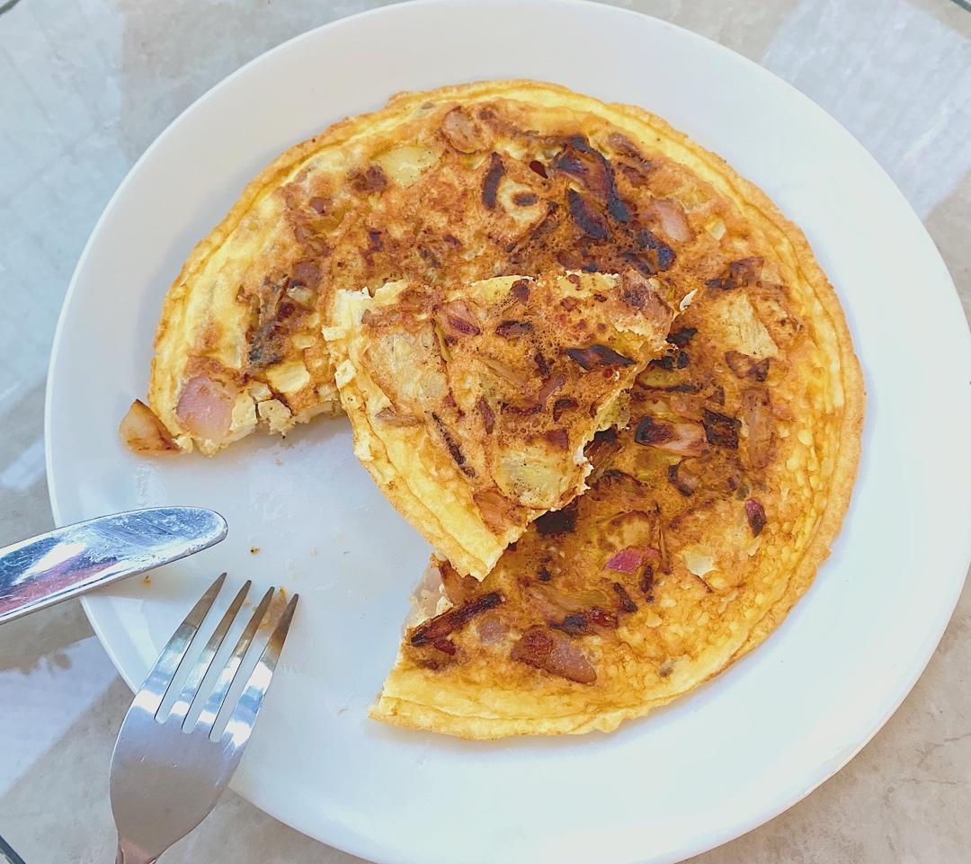 【蛋蛋去哪了】超容易上手的西班牙马铃薯烘蛋Tortilla de patatas