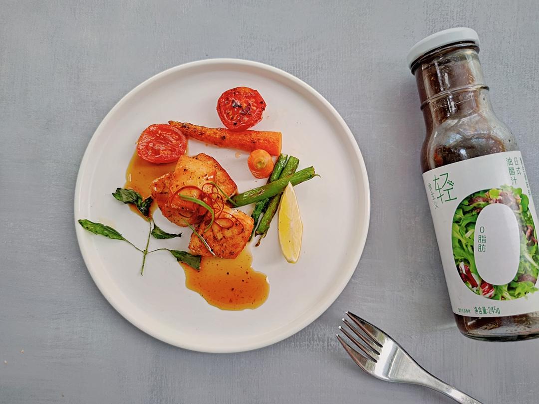 油醋味三文鱼的做法