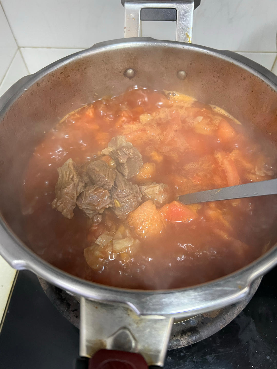 西红柿炖牛腩
