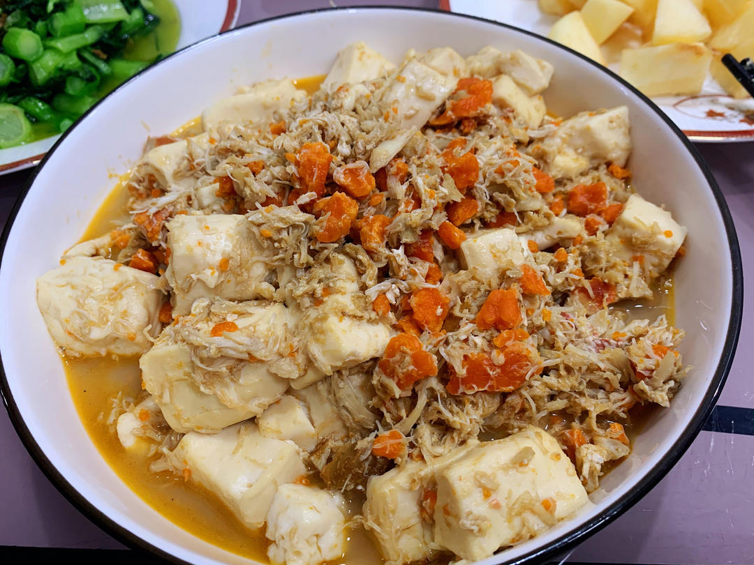 蟹肉豆腐