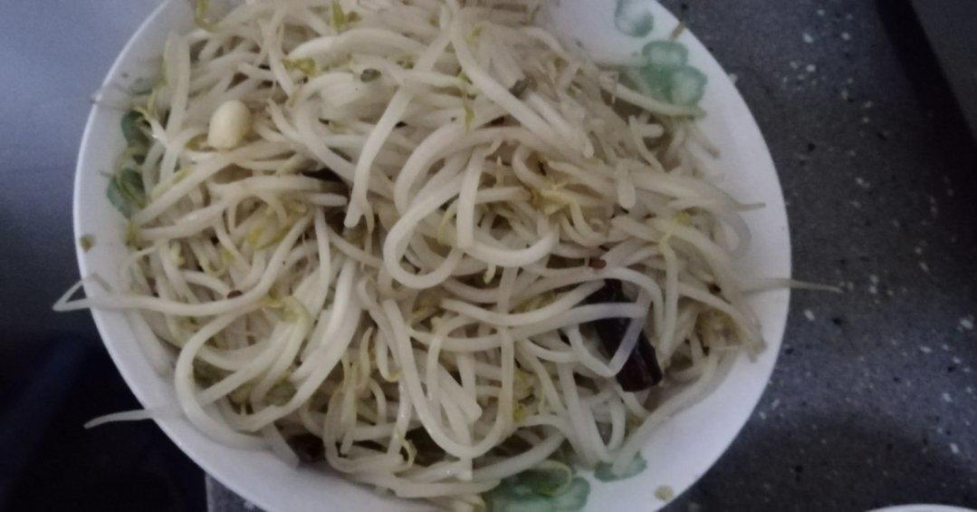 酸爽的醋溜豆芽