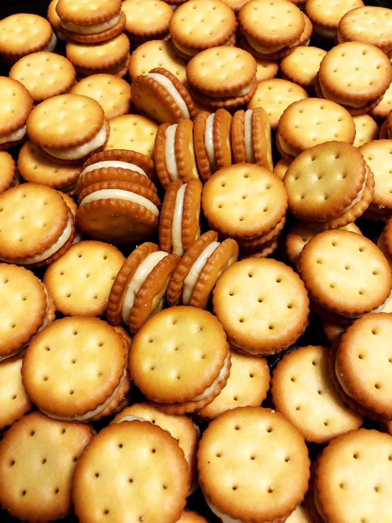 快手纽扣牛扎饼干