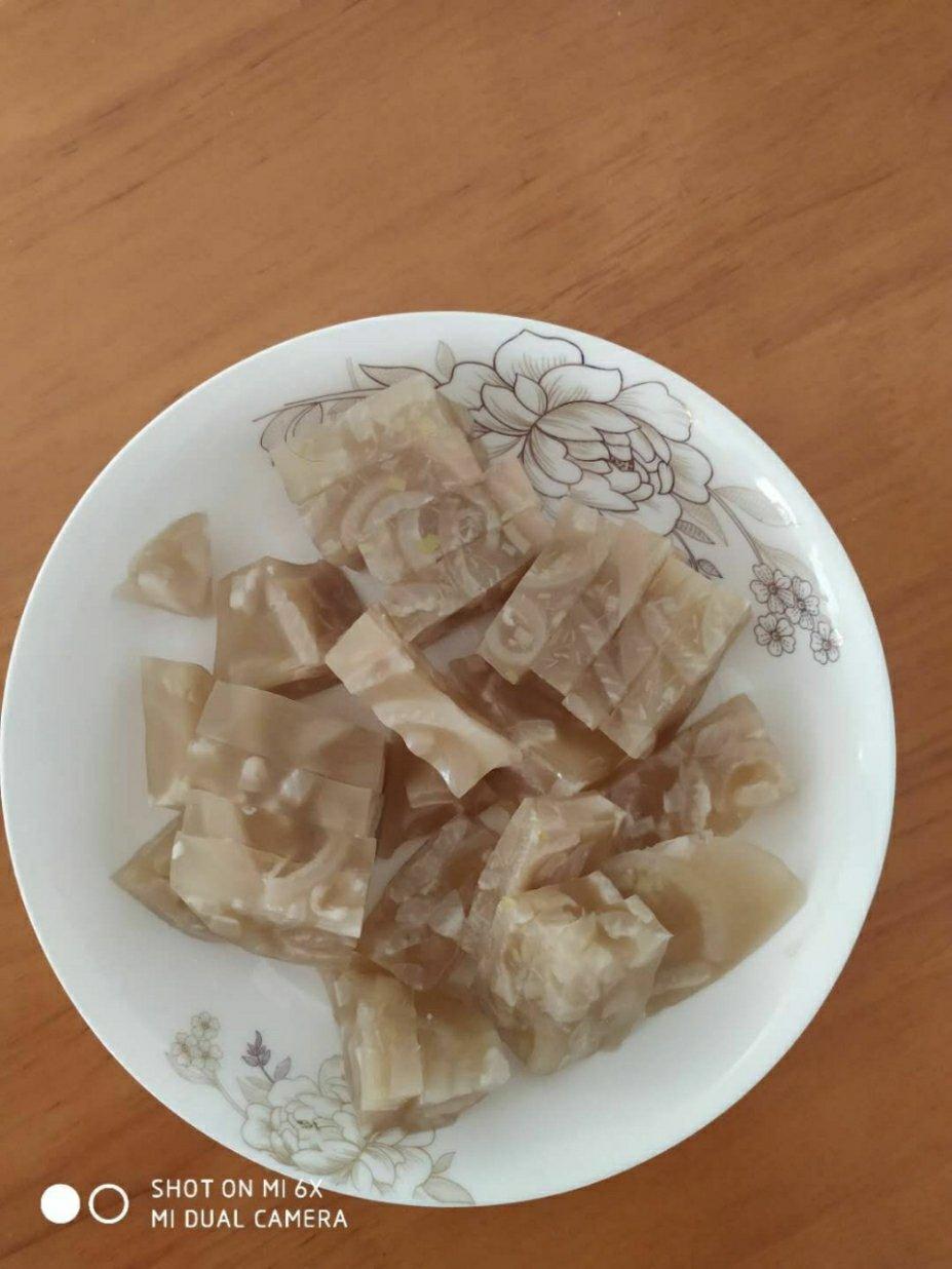 水晶肉皮冻