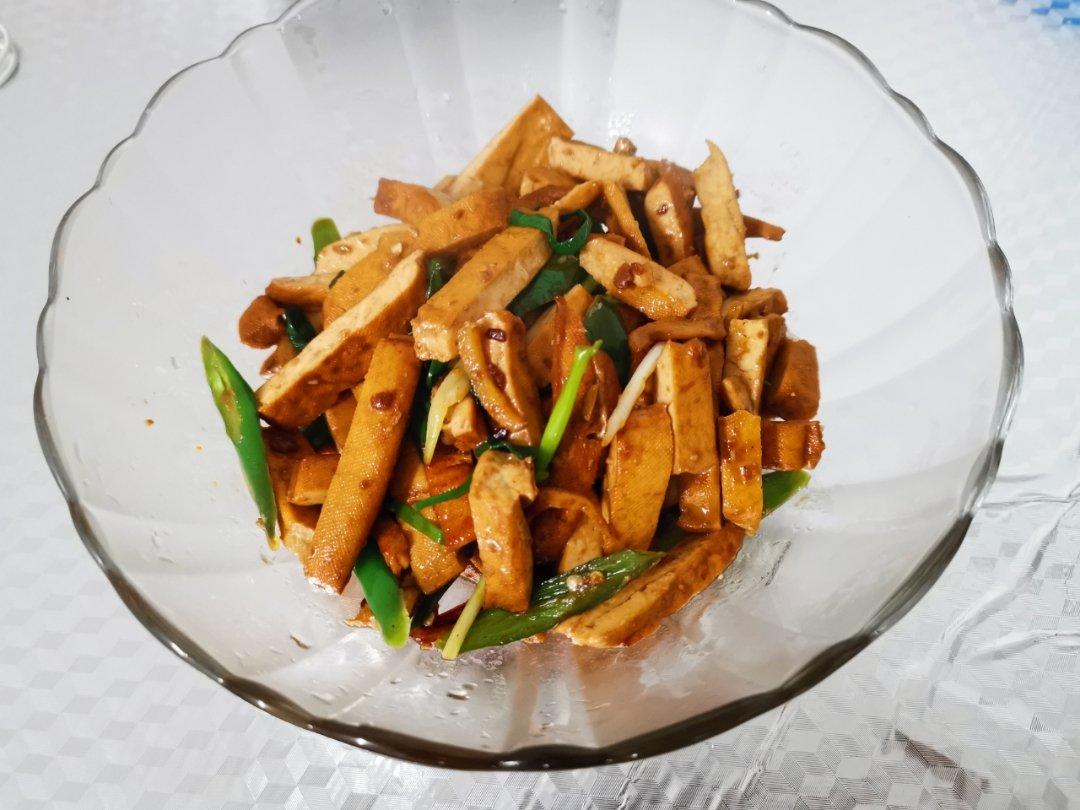 青椒豆腐干