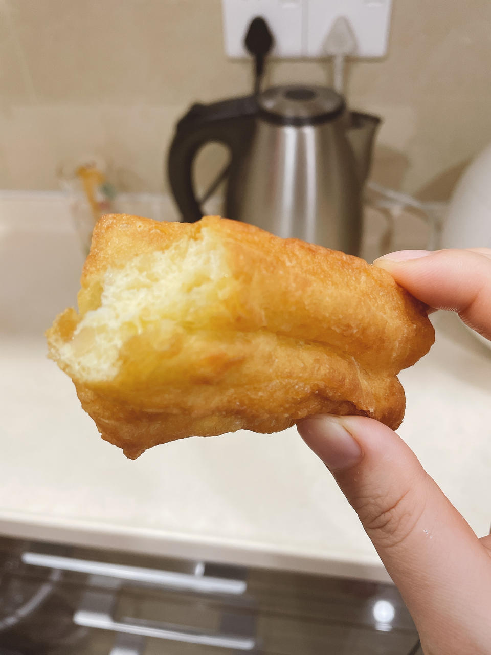 快手早餐～自制油条（酵母版，不含泡打粉、膨松剂）