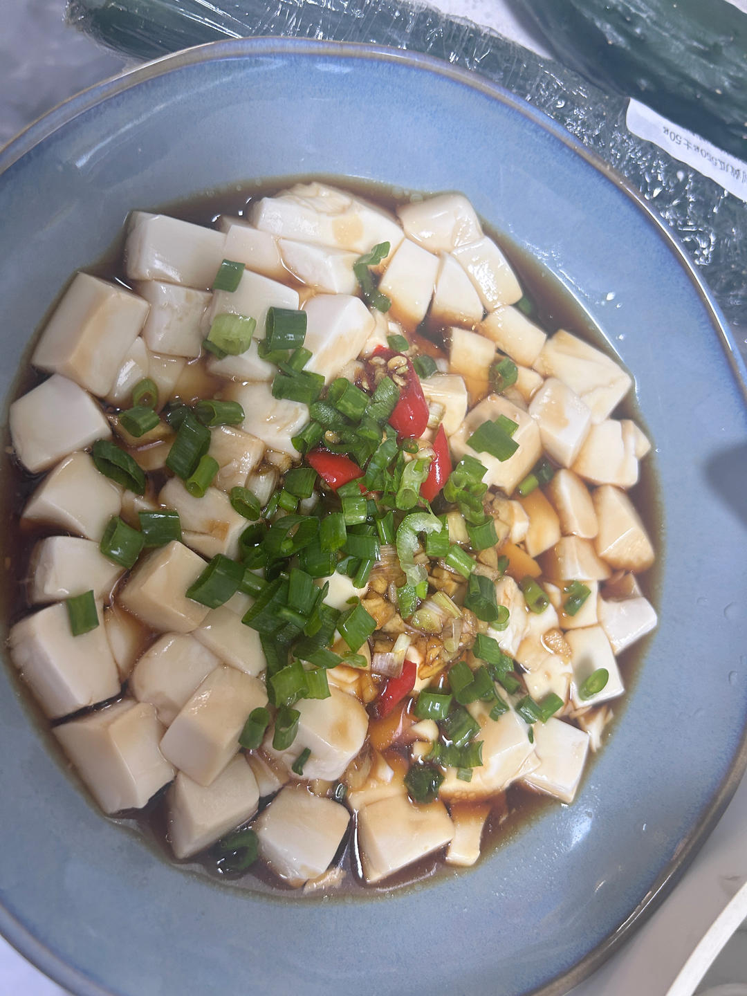 凉拌豆腐/小葱拌豆腐