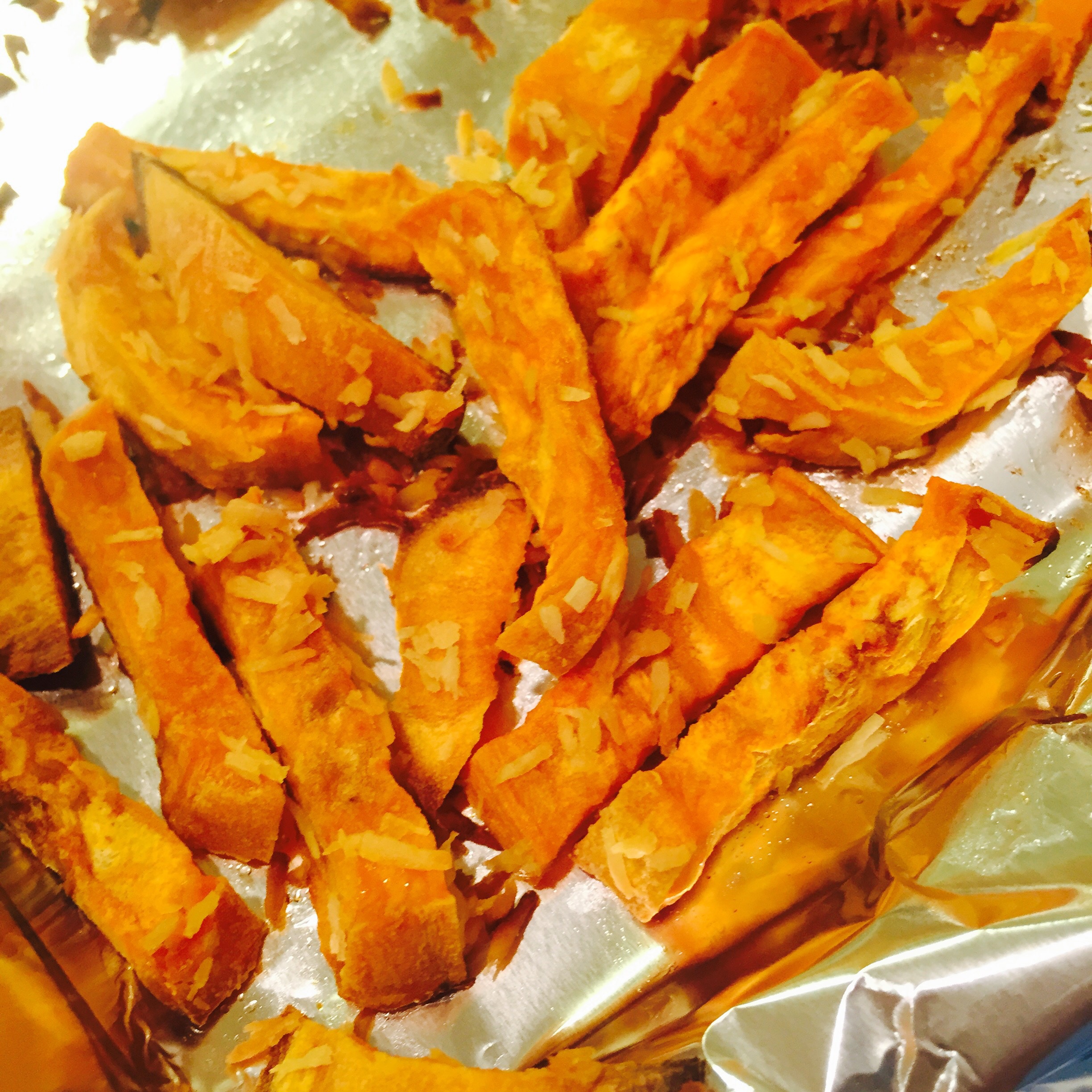 BAKED SWEET POTATO 椰香红薯条