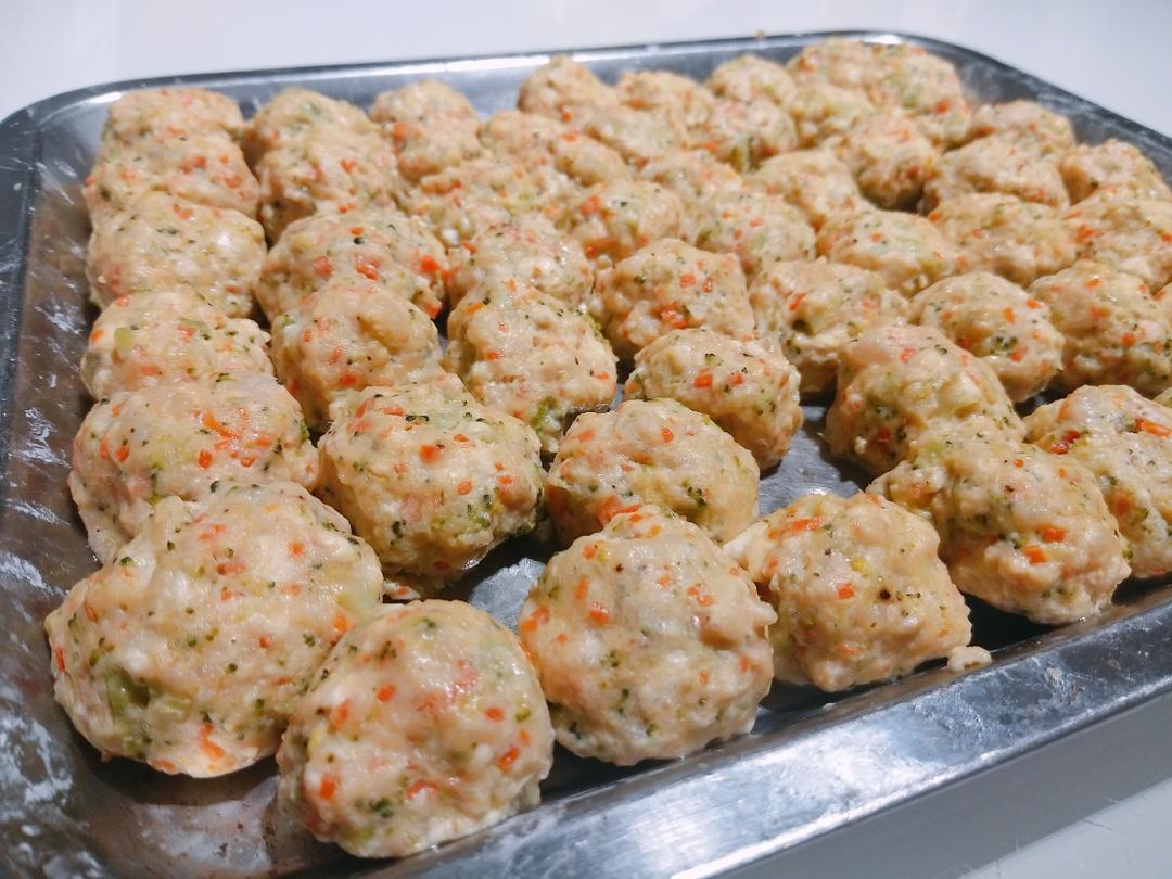 蔬菜豆腐肉丸子的做法