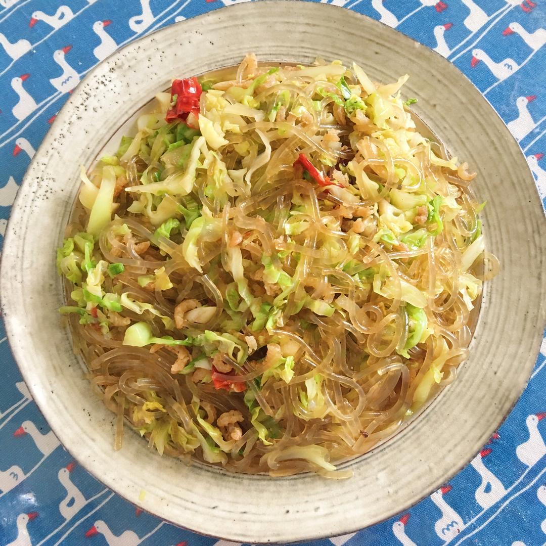 卯兔丁叮做的大头菜炒粉