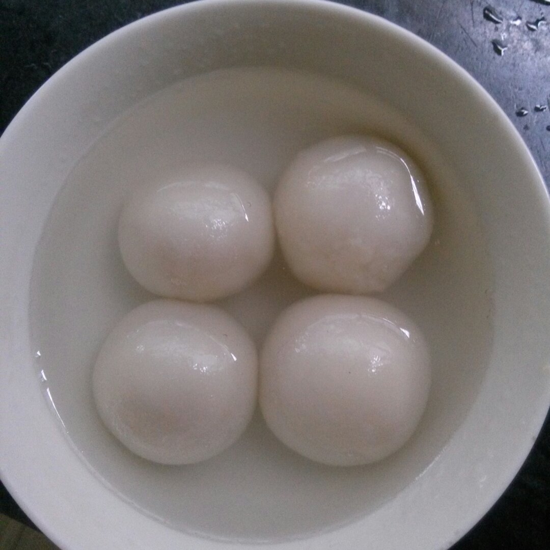 星星668811做的自制汤圆