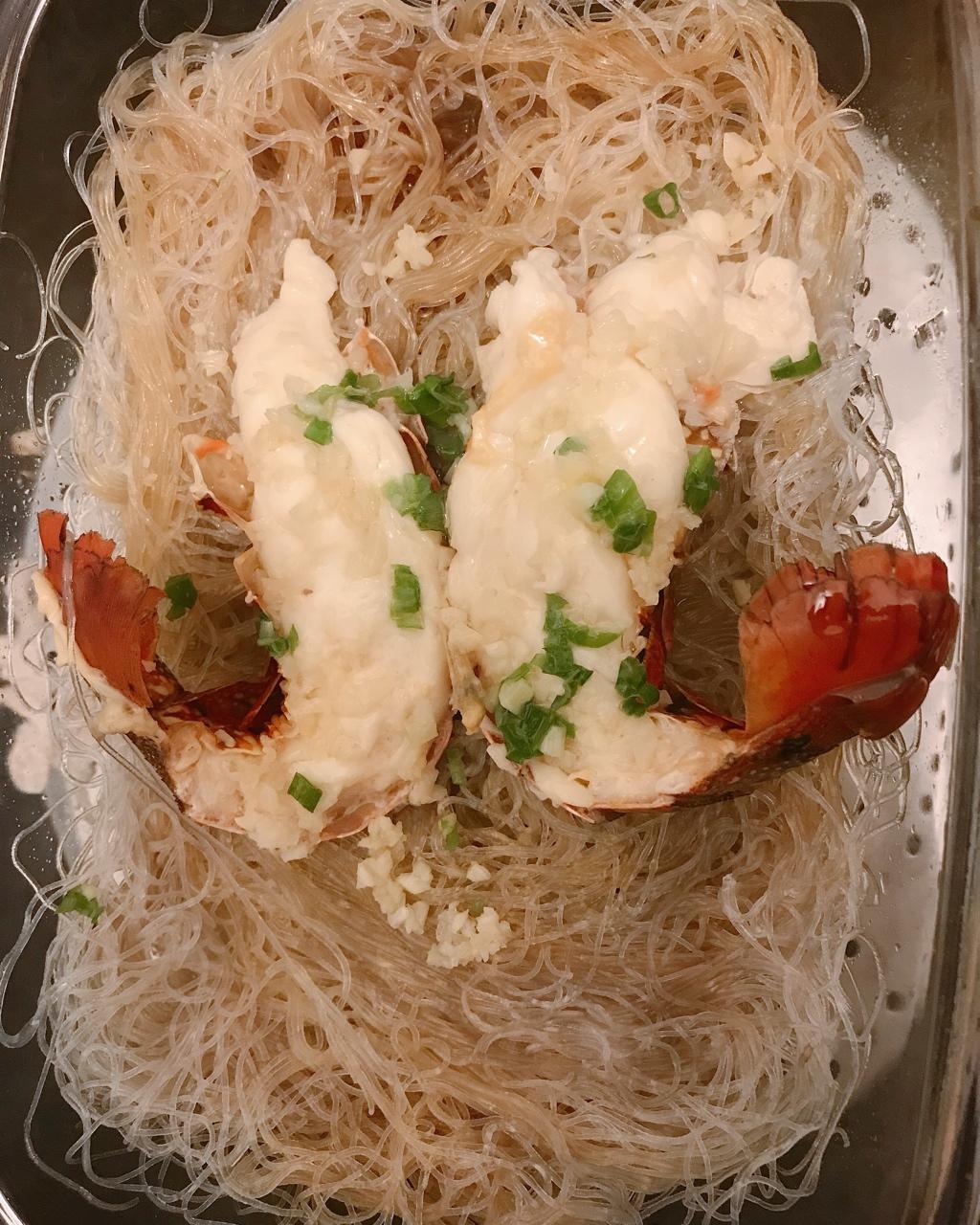 蒜蓉龙虾蒸粉丝