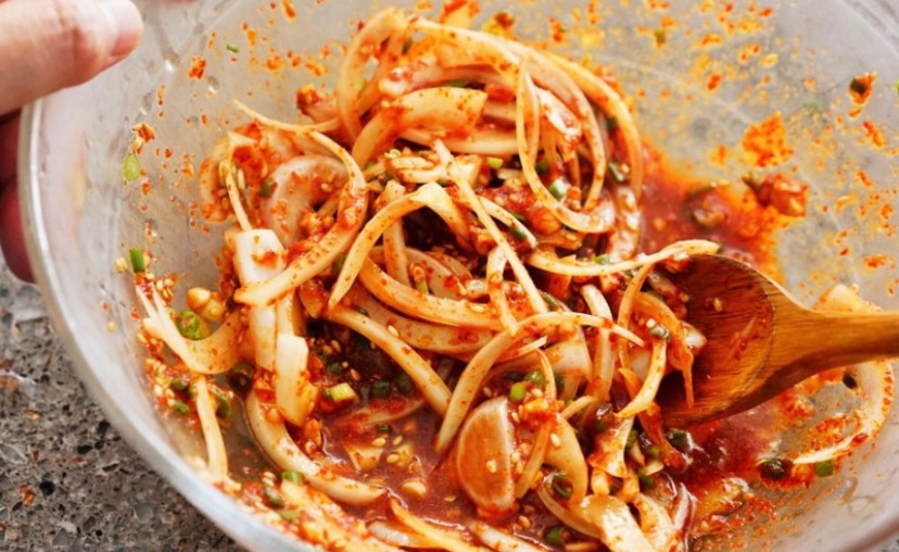 깻잎김치韩式苏子叶泡菜日常下饭小菜的做法 步骤5