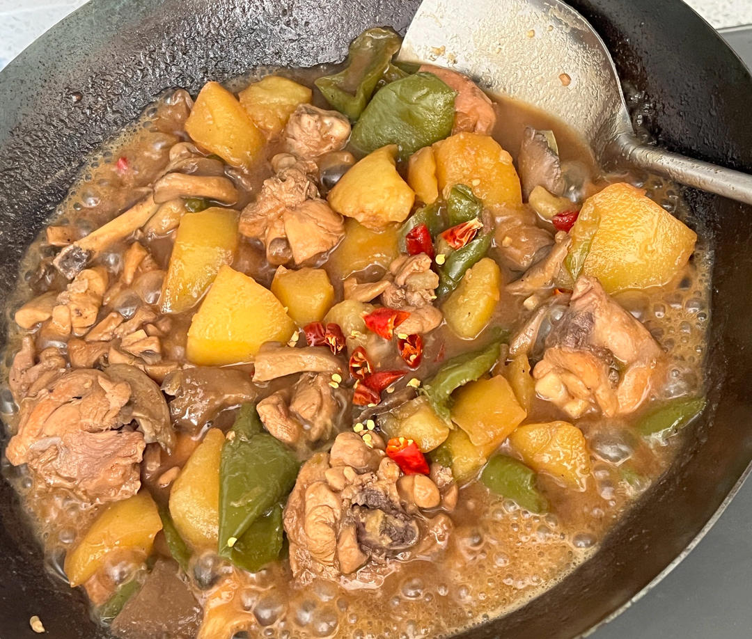 外卖第一名，简单在家做|黄焖鸡米饭