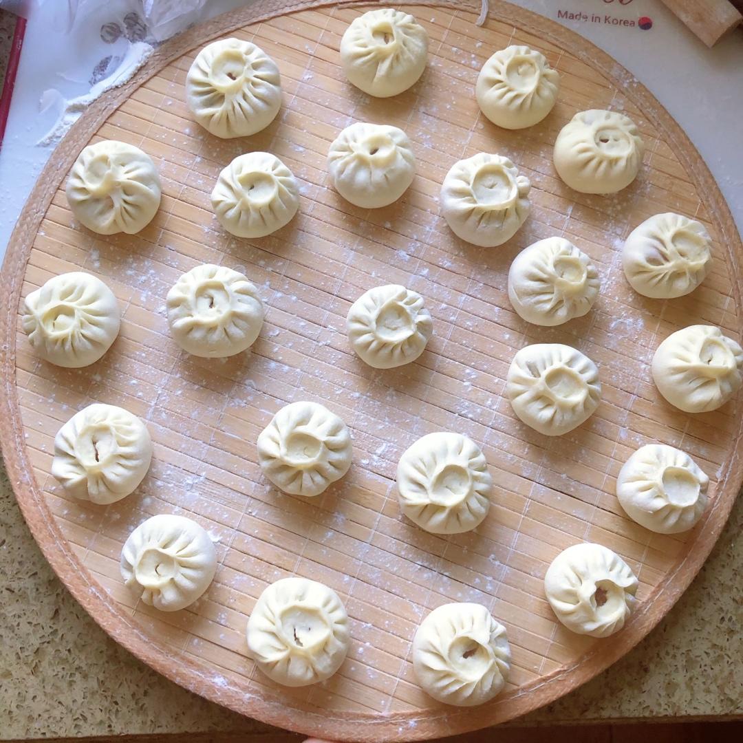 单独的包包子手法，捏包子捏法