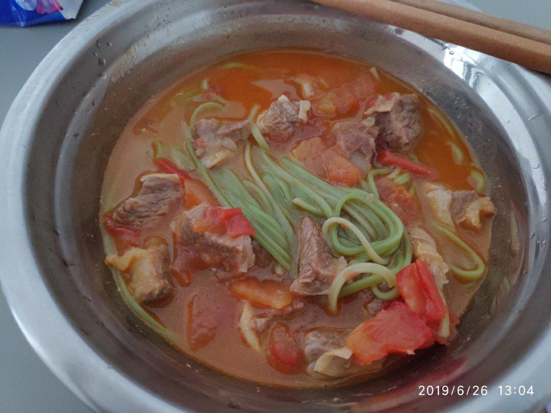 番茄炖牛肉