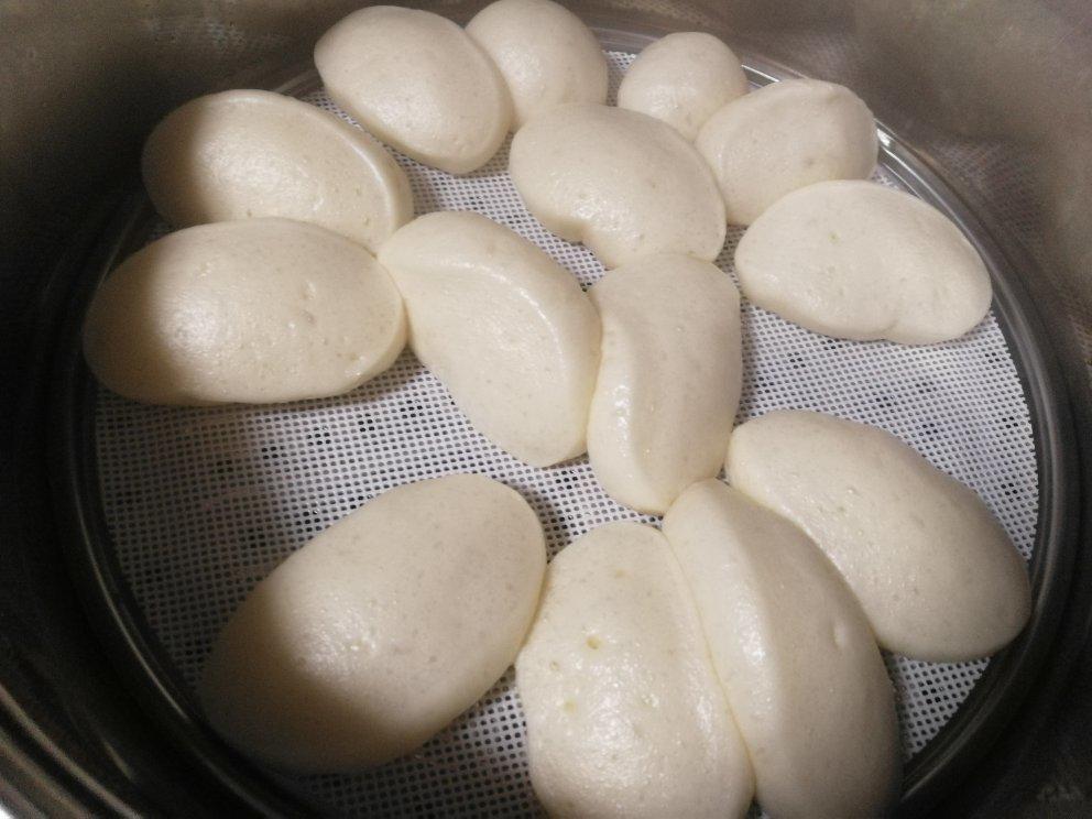 纯手工奶香馒头【无泡打粉，无添加】