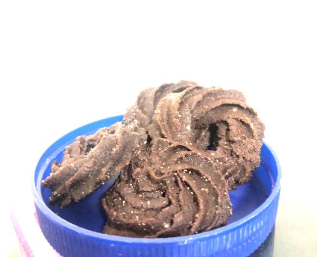 黄油曲奇巧克力味饼干的做法