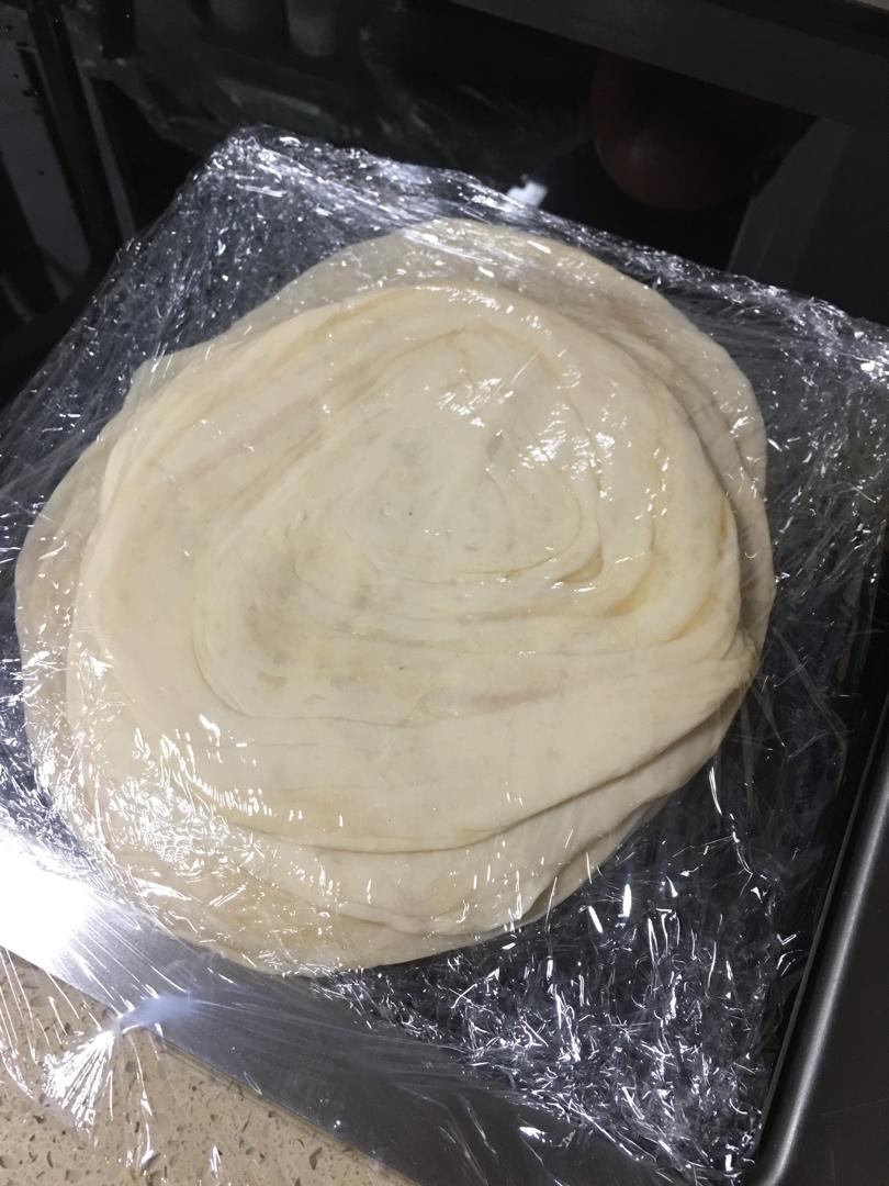 自制奶香手抓饼🌯