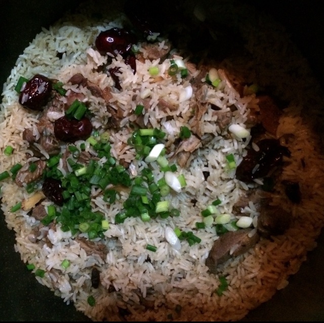 电饭锅鸽子肉饭