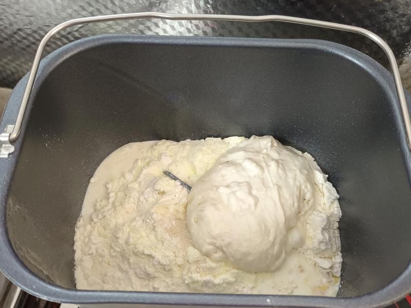 纯奶手撕吐司的做法 步骤1