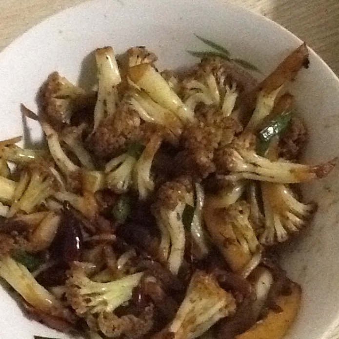 很“浪费”米饭的家常菜之一-------干锅菜花