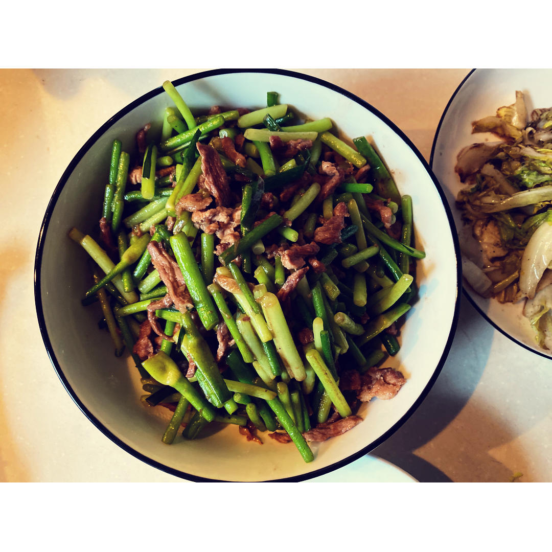 蒜薹炒肉