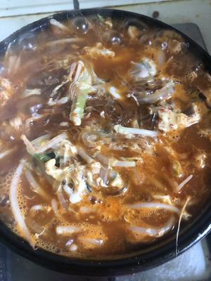 暖胃醒酒韩国辣牛肉汤的做法 步骤11