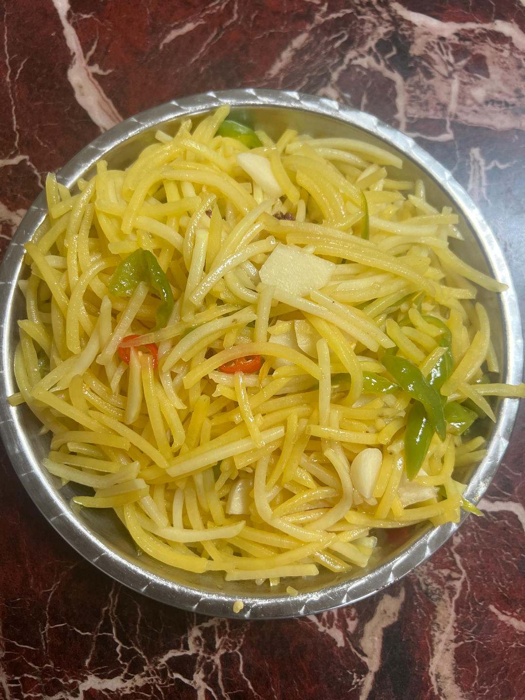 饭店脆脆的酸辣土豆丝家常做法