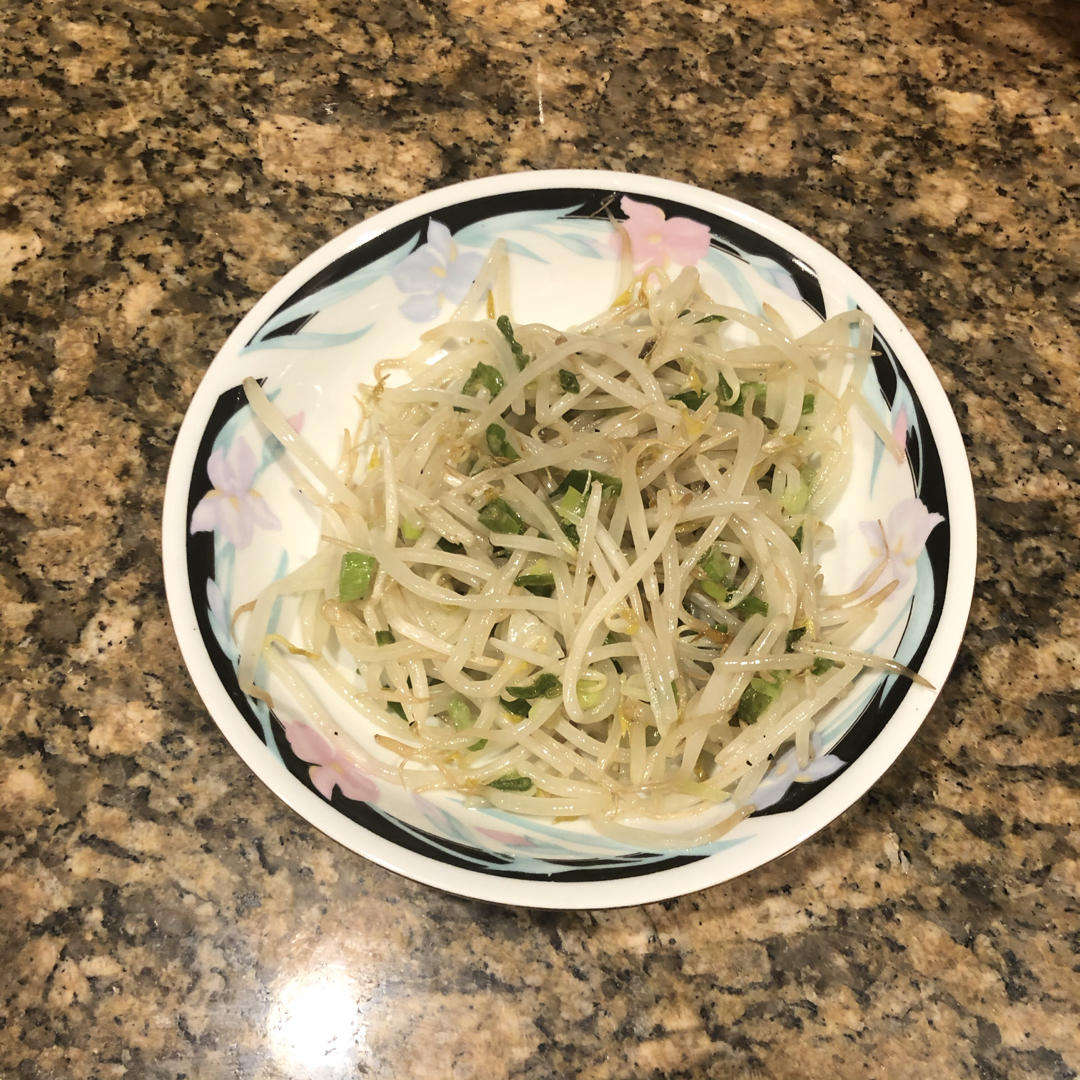 清炒豆芽