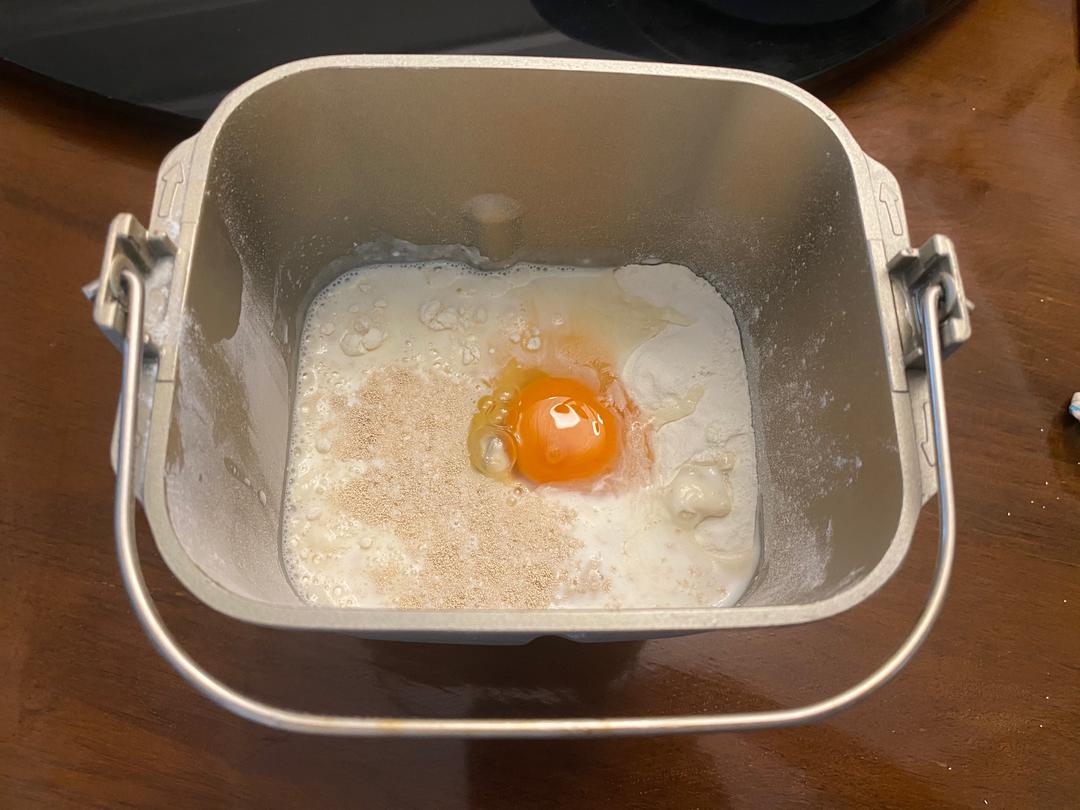 纯奶手撕吐司的做法 步骤1