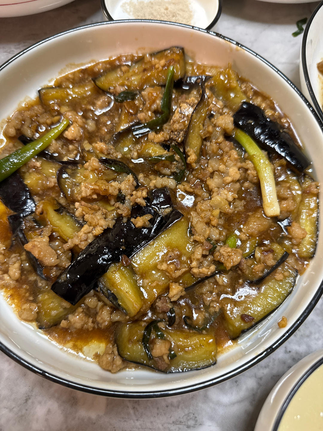 超级下饭酱香味肉末茄子