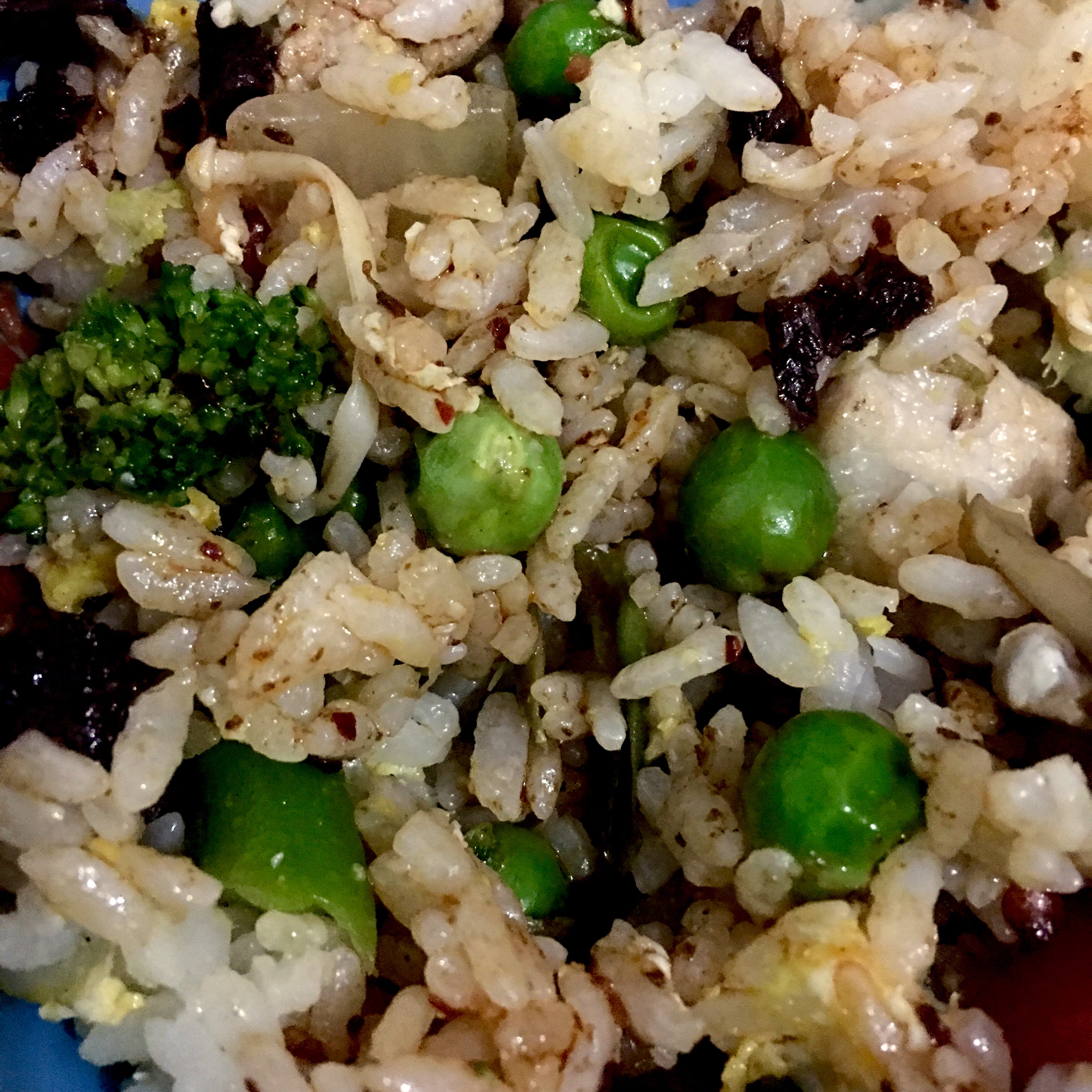 大猫39做的懒人快手电饭煲版大杂烩饭