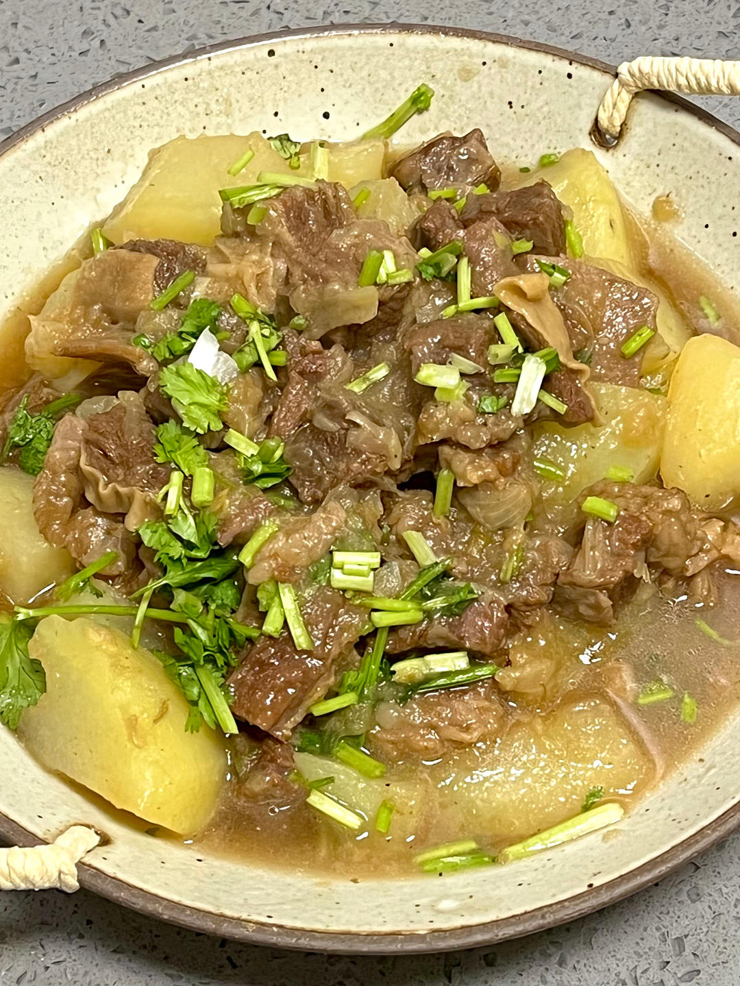 土豆炖牛肉的做法 步骤6