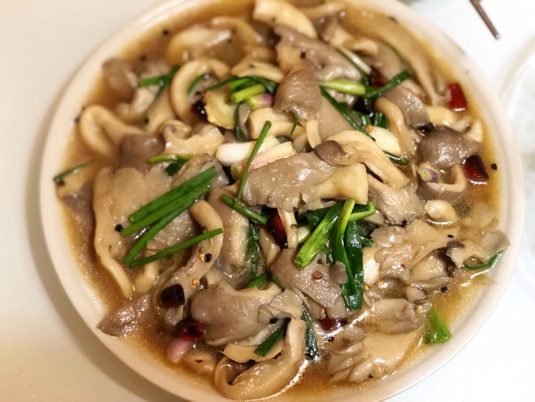 素炒平菇